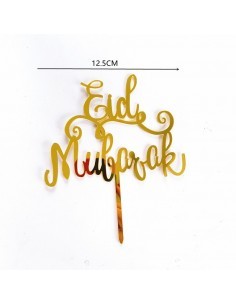 Cake Topper Eid Mubarak...