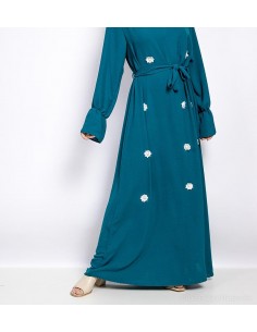 Abaya - Mini Bloemetjes