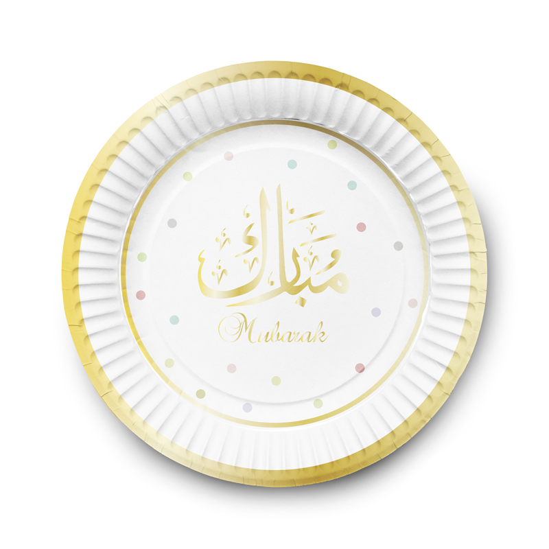 Dessert Plates Mubarak (6 pieces)