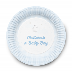 Dessert Plates Boy (6 pieces)