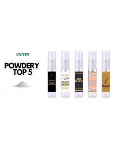 Parfumsample Set - Poederig Top 5