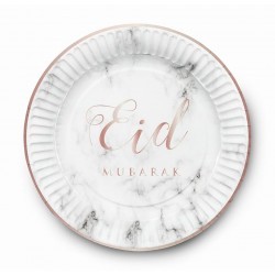 Borden Eid mubarak marmer (set van 6)